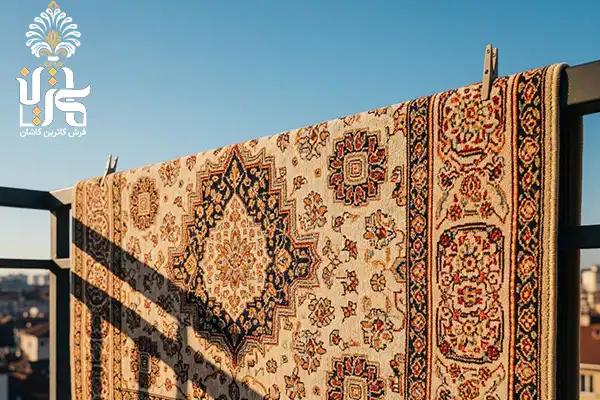 Natural carpet drying